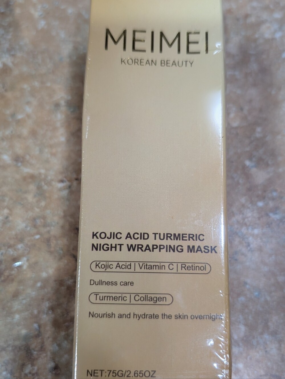 Kojic Acid Turmeric Night Wrapping Mask - Cream